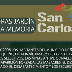 Cifras Jardín de la memoria San Carlos